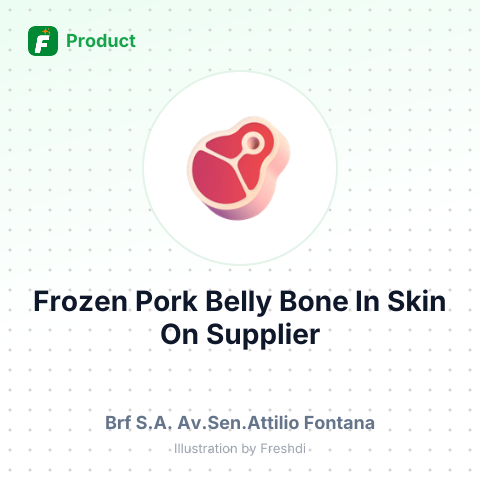 Frozen Pork Belly Bone In Skin On – summary card, no photo uploaded yet