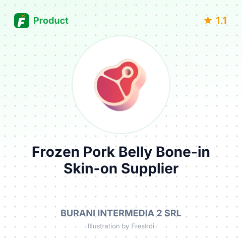 Frozen Pork Belly Bone-in Skin-on – summary card, no photo uploaded yet
