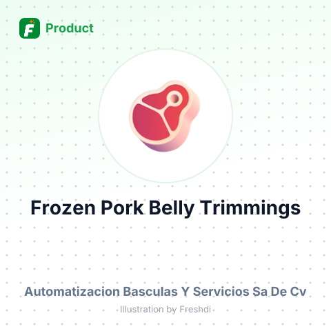 Frozen Pork Belly Trimmings – summary card, no photo uploaded yet