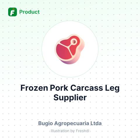 Frozen Pork Carcass Leg – product summary card, no photo uploaded yet