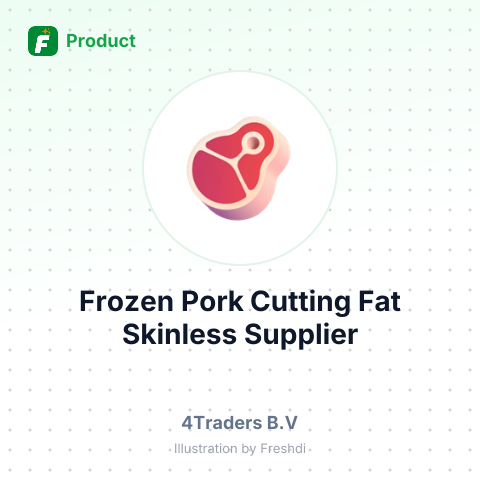 Frozen Pork Cutting Fat Skinless – summary card, no photo uploaded yet