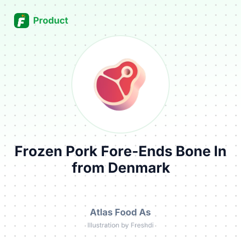 Frozen Pork Fore-Ends Bone In – summary card, no photo uploaded yet