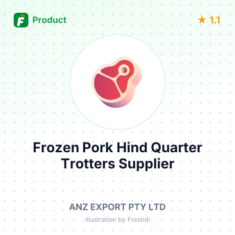 Frozen Pork Hind Quarter Trotters – summary card, no photo uploaded yet