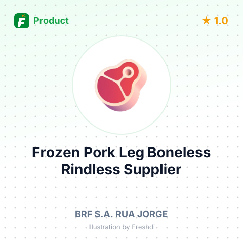 Frozen Pork Leg Boneless Rindless – summary card, no photo uploaded yet