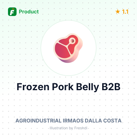 Frozen Pork Meat - Rind On Boneless Belly – summary card, no photo uploaded yet