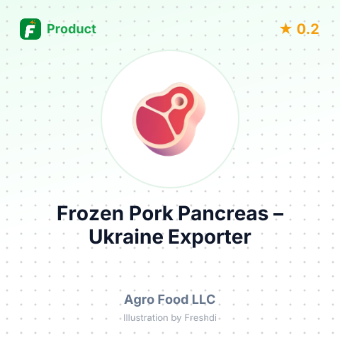 Frozen Pork Pancreas – summary card, no photo uploaded yet