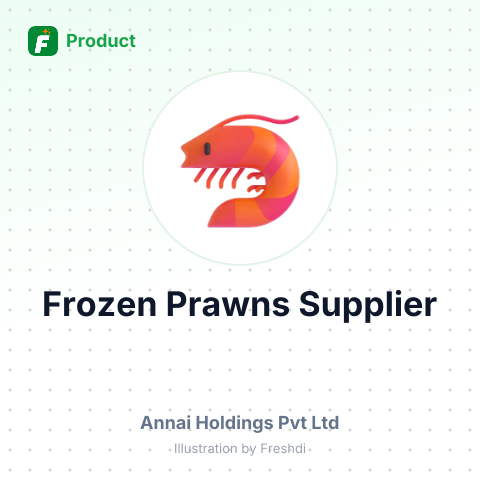 Frozen Prawns – summary card, no photo uploaded yet