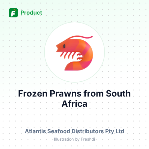 Frozen Prawns – summary card, no photo uploaded yet