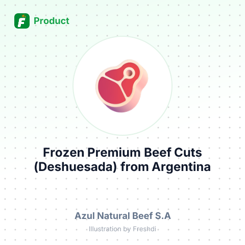 Frozen Premium Beef Cuts (Deshuesada) – summary card, no photo uploaded yet