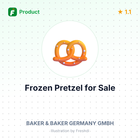 Frozen Pretzel with Salted Butter – summary card, no photo uploaded yet