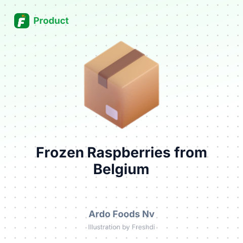 Frozen Raspberries – summary card, no photo uploaded yet