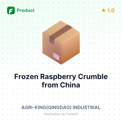 Frozen Raspberry Crumble – summary card, no photo uploaded yet