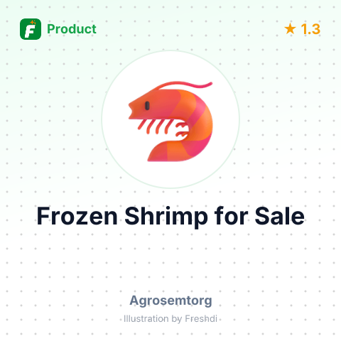 Frozen Raw Headless Vannamei Shrimp – summary card, no photo uploaded yet