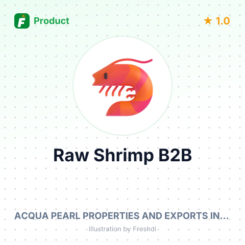 Frozen Raw Monsoon Poovalanpud Shrimp – summary card, no photo uploaded yet