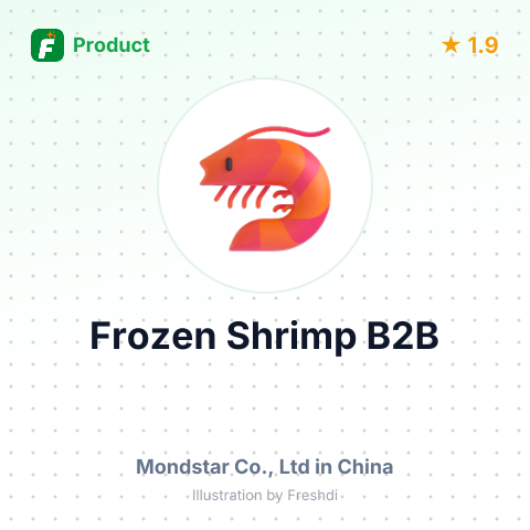 Frozen Raw Tail-On Vannamei Shrimp – summary card, no photo uploaded yet