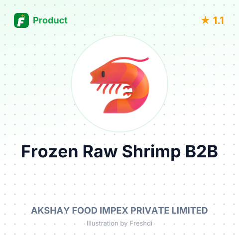 Frozen Raw Vannamei Shrimp Headless Shell On – summary card, no photo uploaded yet