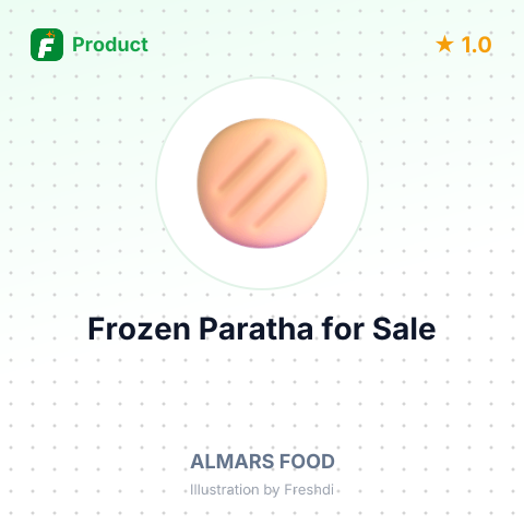 Frozen Ready to Eat Beetroot Paratha – summary card, no photo uploaded yet