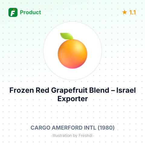 Frozen Red Grapefruit Blend – summary card, no photo uploaded yet