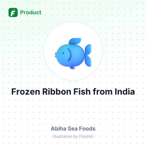 Frozen Ribbon Fish – summary card, no photo uploaded yet