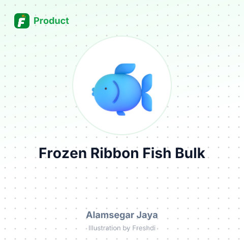 Frozen Ribbon Fish – summary card, no photo uploaded yet