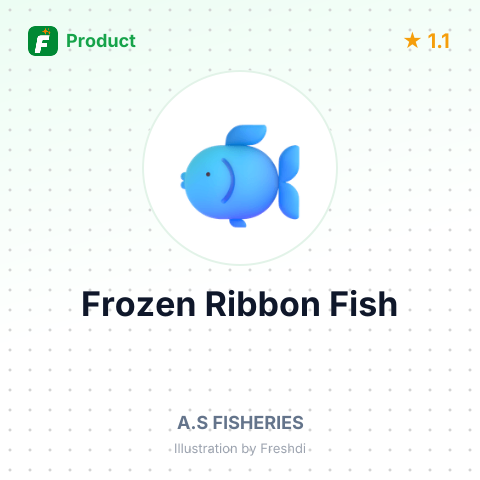 Frozen Ribbon Fish – summary card, no photo uploaded yet