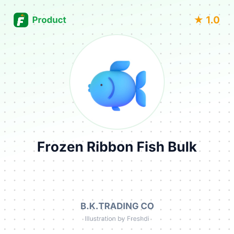 Frozen Ribbon Fish – summary card, no photo uploaded yet