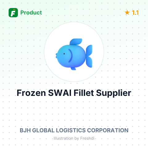 Frozen SWAI Fillet (Pangasius Nodon) – summary card, no photo uploaded yet