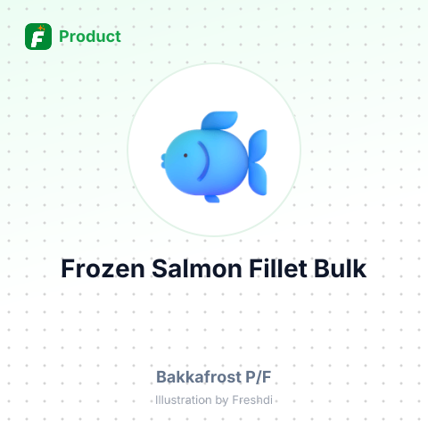 Frozen Salmon Fillets Trim C – summary card, no photo uploaded yet