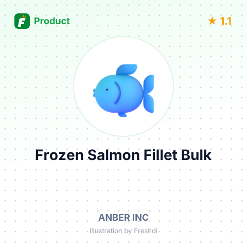 Frozen Salmon Fillets – summary card, no photo uploaded yet