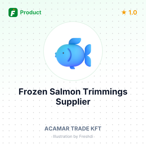 Frozen Salmon Trimmings – summary card, no photo uploaded yet