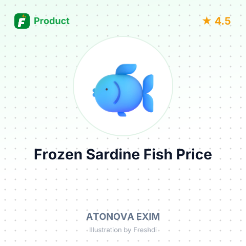 Frozen Sardine Fish – summary card, no photo uploaded yet