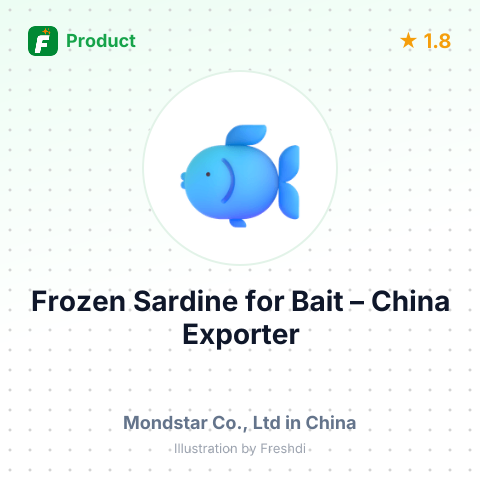 Frozen Sardine for Bait – summary card, no photo uploaded yet