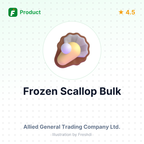 Frozen Scallop – summary card, no photo uploaded yet