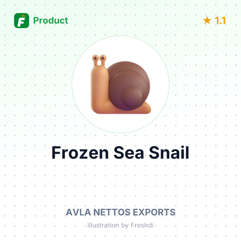 Frozen Sea Snail – summary card, no photo uploaded yet