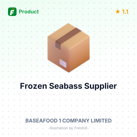 Frozen Seabass – summary card, no photo uploaded yet