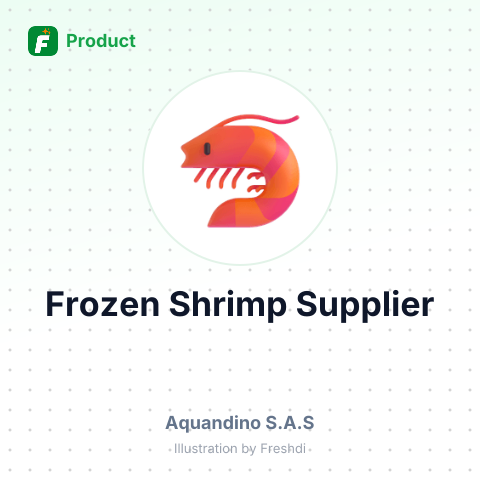 Frozen Shrimp (Litopenaeus vannamei) – summary card, no photo uploaded yet