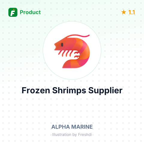 Frozen Shrimps – summary card, no photo uploaded yet