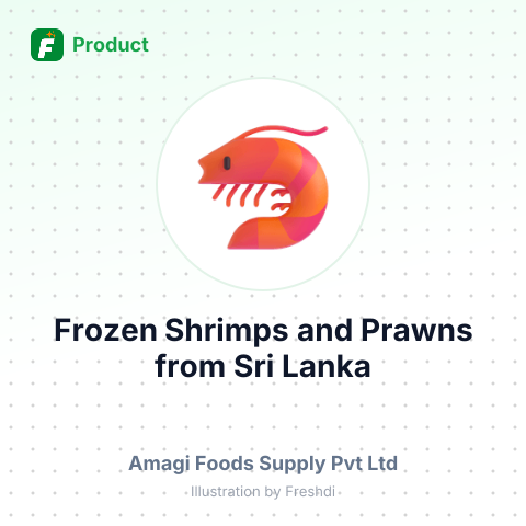 Frozen Shrimps and Prawns – summary card, no photo uploaded yet