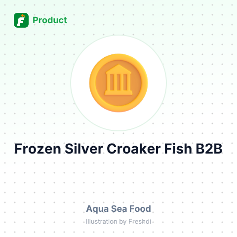 Frozen Silver Croaker Fish – summary card, no photo uploaded yet