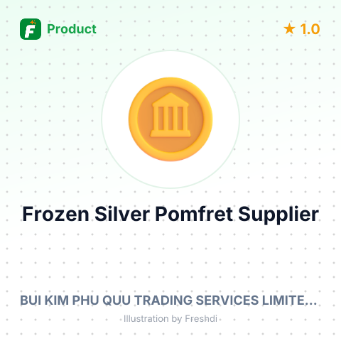 Frozen Silver Pomfret – summary card, no photo uploaded yet