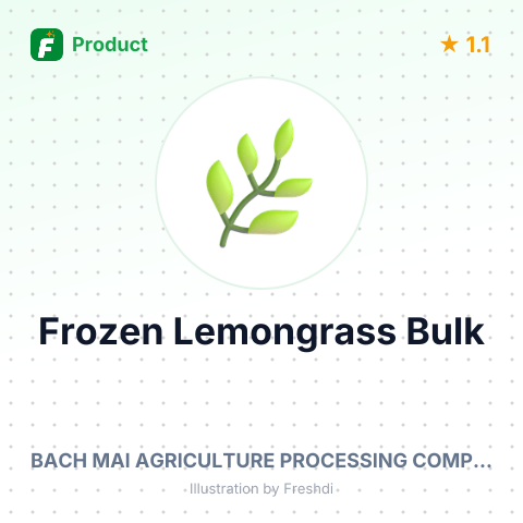 Frozen Sliced Lemongrass – summary card, no photo uploaded yet