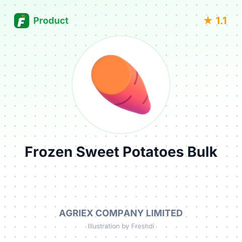 Frozen Sliced Sweet Potatoes – summary card, no photo uploaded yet