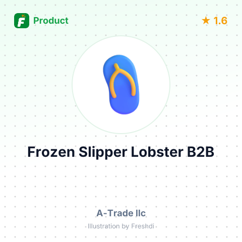 Frozen Slipper Lobster – summary card, no photo uploaded yet