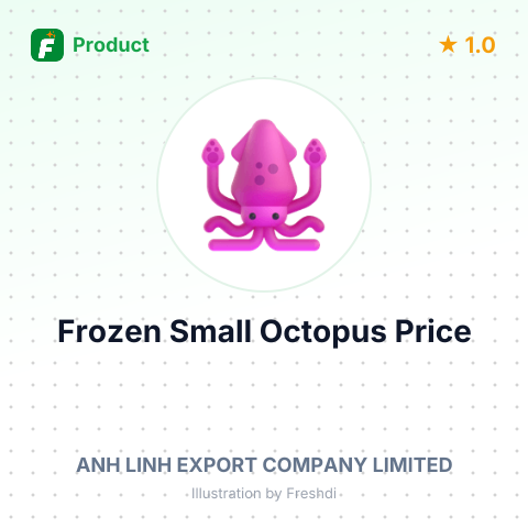 Frozen Small Octopus – summary card, no photo uploaded yet