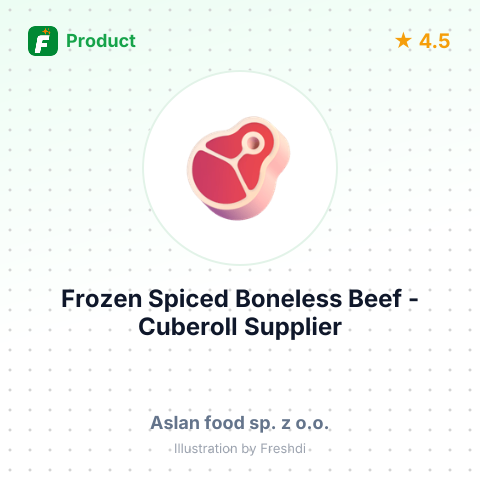 Frozen Spiced Boneless Beef - Cuberoll – summary card, no photo uploaded yet