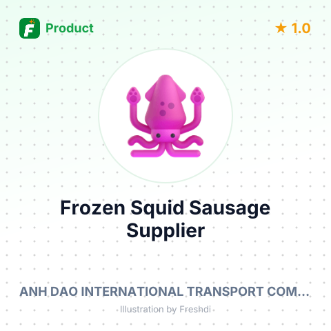 Frozen Squid Sausage – summary card, no photo uploaded yet
