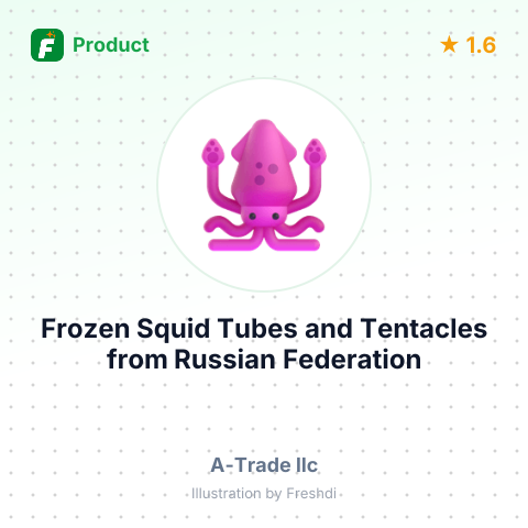 Frozen Squid Tubes and Tentacles – summary card, no photo uploaded yet