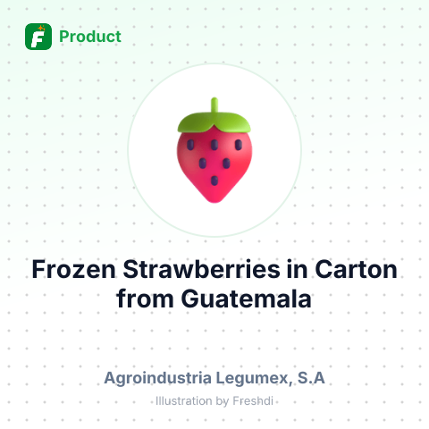 Frozen Strawberries in Carton – summary card, no photo uploaded yet