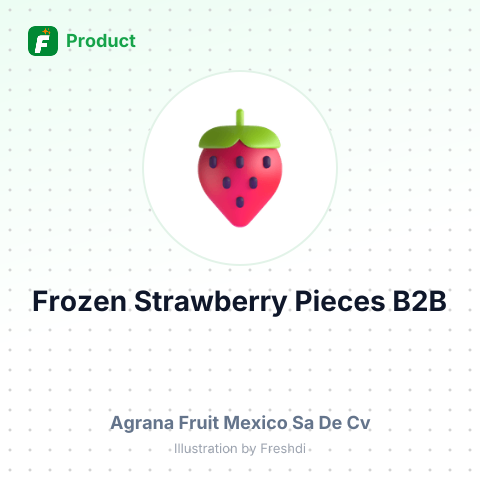 Frozen Strawberry Pieces – summary card, no photo uploaded yet