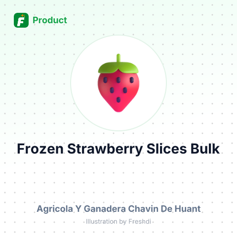 Frozen Strawberry Slices – summary card, no photo uploaded yet